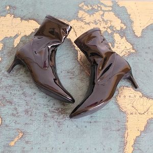 Zara Black booties Size 38